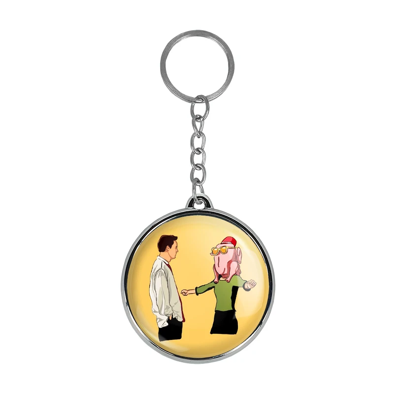 جاکلیدی خندالو طرح فرندز Friends مدل دوطرفه کد 3115531156