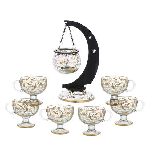 مجموعه ظروف هفت سین 7 پارچه مدل Dary8000