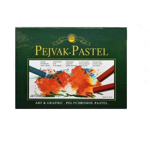 پاستل گچی 48 رنگ پژواک مدل XR48