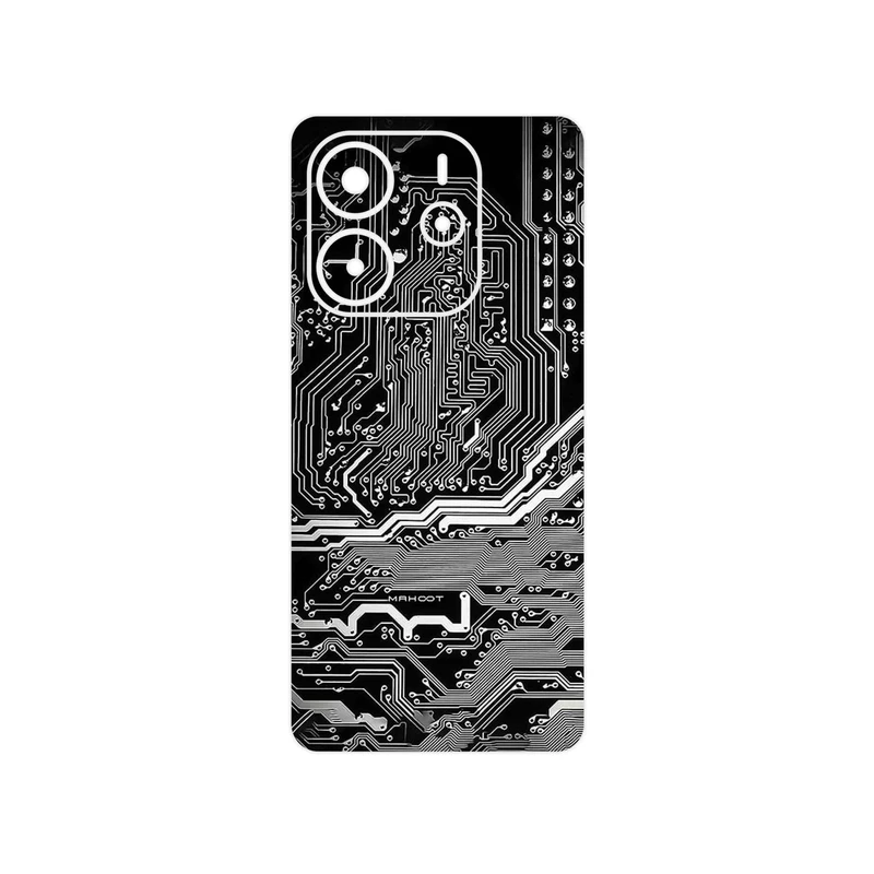 برچسب پوششی ماهوت مدل Black_Printed_Circuit_Board مناسب برای گوشی موبایل شیائومی Redmi Note 14 4G