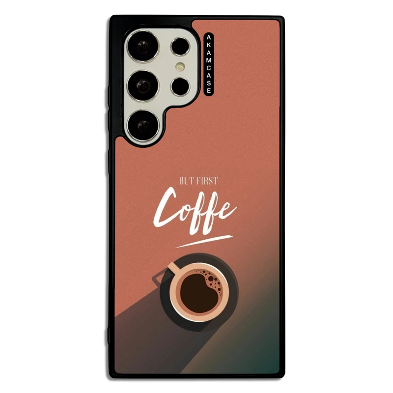 کاور آکام مدل AMC-WSGS23U-COFFEE-6 مناسب برای گوشی موبایل سامسونگ Galaxy S23 Ultra