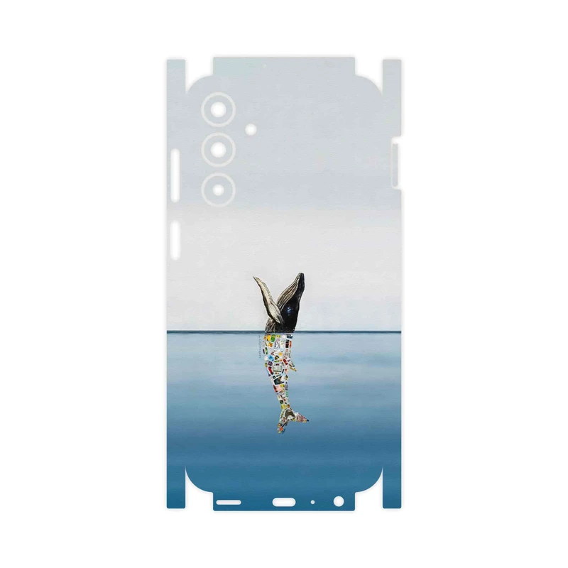 برچسب پوششی ماهوت مدل Collage of Sea Trash-FullSkin مناسب برای گوشی موبایل سامسونگ Galaxy A25 5G