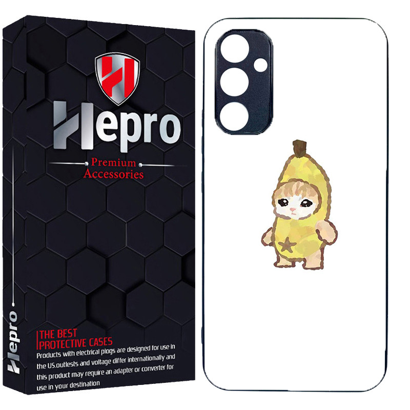 کاور هپرو طرح گربه  کد TPU-894 مناسب برای گوشی موبایل سامسونگ Galaxy A15
