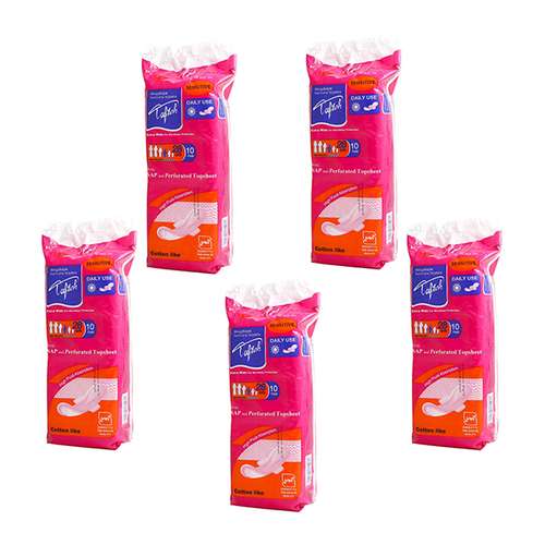 نوار بهداشتی تافته مدل Use مجموعه 5 عددی