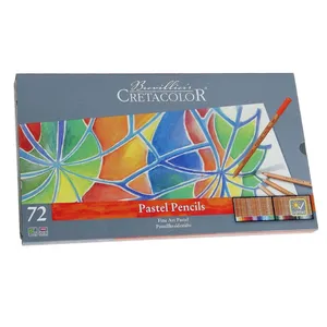 Cretacolor 47072 72 Colored Pastel Pencils