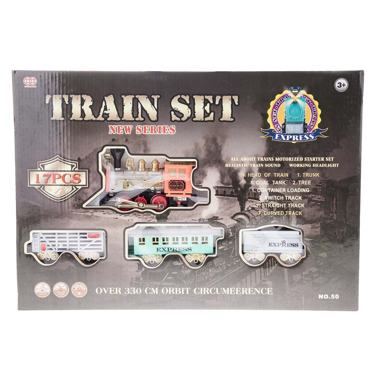 قطار اسباب‌ بازی مدل Train Set