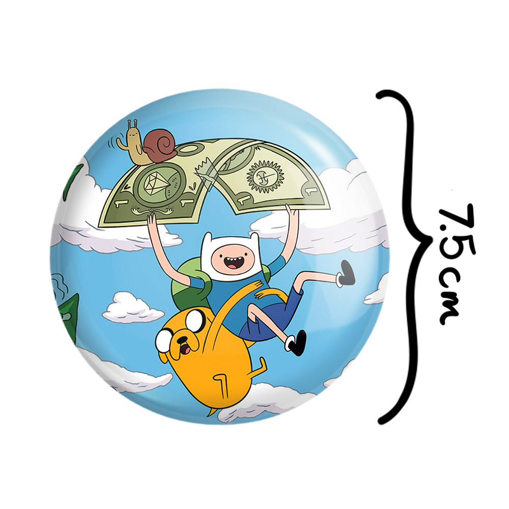 آینه جیبی خندالو مدل جیک و فین وقت ماجراجویی Adventure Time  کد 20857