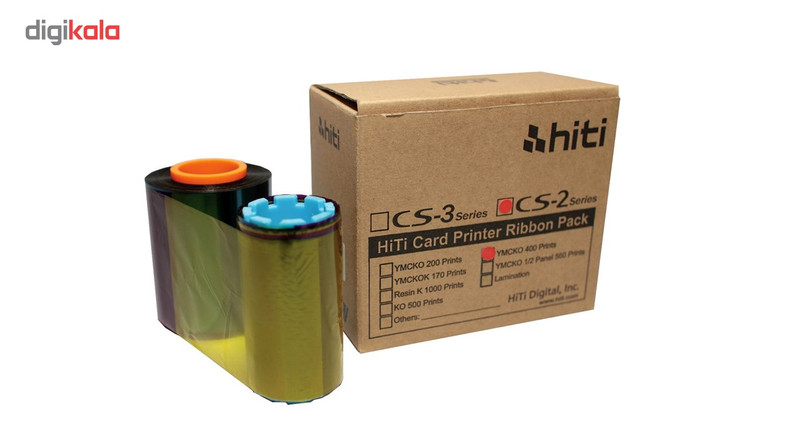 ریبون رنگی هایتی مدل CS200 کد CS2-YMCKO 2