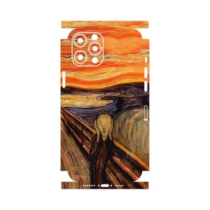 MAHOOT The Scream of Munch-FullSkin Cover Sticker for Apple iPhone 12 Pro Max