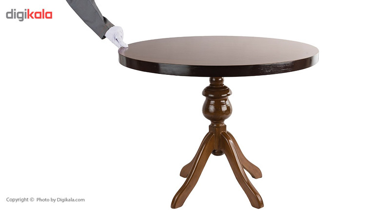 میز ناهار خوری صنایع چوب قائم مدل K251 سایز 100X100