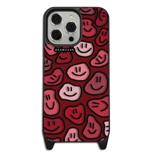 AKAM AMCWLA15PROMAX-HAPPY FACE13 Cover For Apple iPhone 15 Pro Max