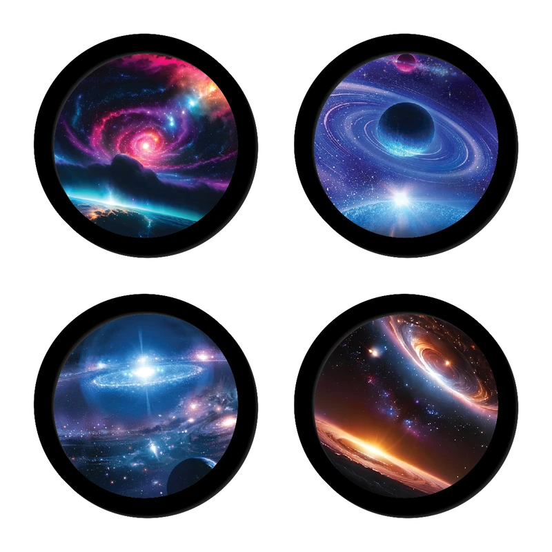 تابلو مدل ناسا و فضا طرح کهکشان راه شیری کد 1 مجموعه 4 عددی