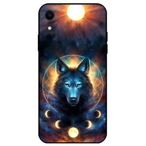 Megafone Wolf and Moon 8006 Cover For Apple iPhone XR