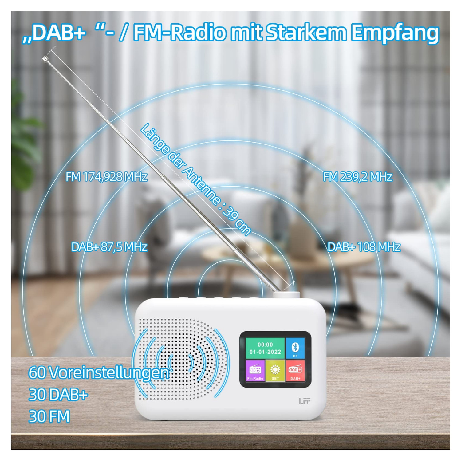 رادیو مدل LDR 107-DE رادیو مدل LDR 107-DE