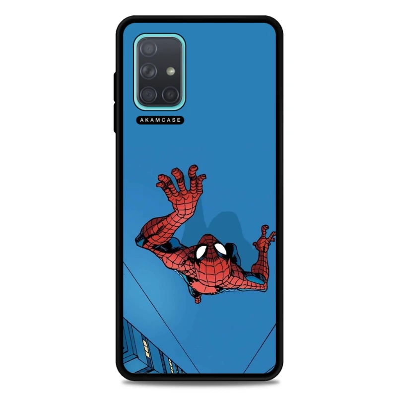 کاور آکام مدل AMC-WSGA71-SPIDER MAN11 مناسب برای گوشی موبایل سامسونگ Galaxy A71