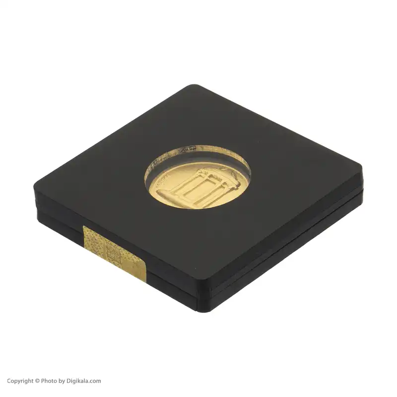 شمش طلای 24 عیار نقش برجسته طرح حافظیه