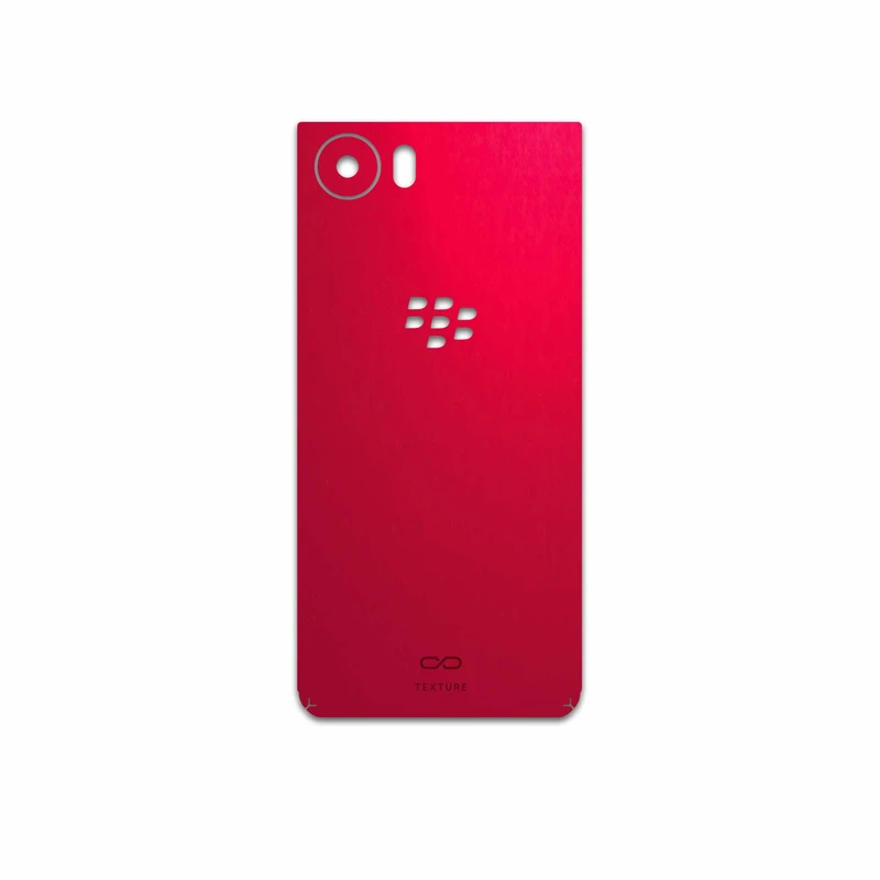 برچسب پوششی ماهوت مدل Matte-Warm-Red مناسب برای گوشی موبایل بلک بری KEYONE