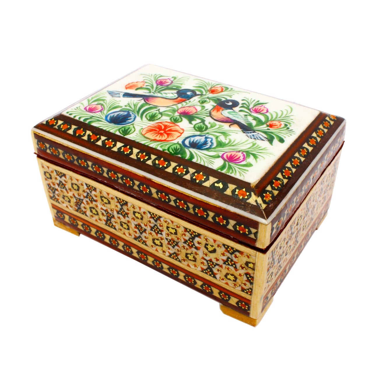 جعبه خاتم کاری گالری مند کد Mkh25