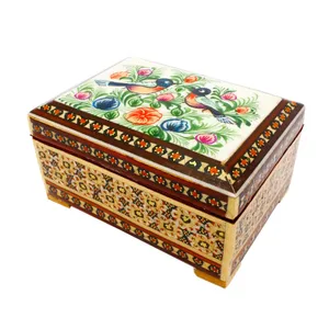 جعبه خاتم کاری گالری مند کد Mkh25