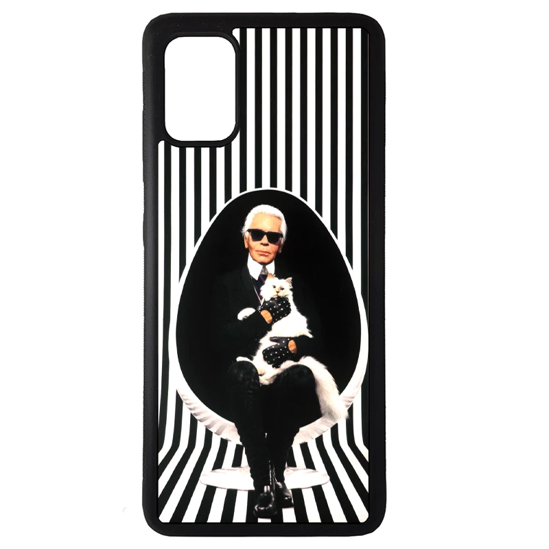 کاور گالری وبفر طرح کارل لاگر فیلد مناسب برای گوشی موبایل سامسونگ galaxy a71