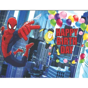 بنر تم تولد مدل مرد عنکبوتی کد 154-200150