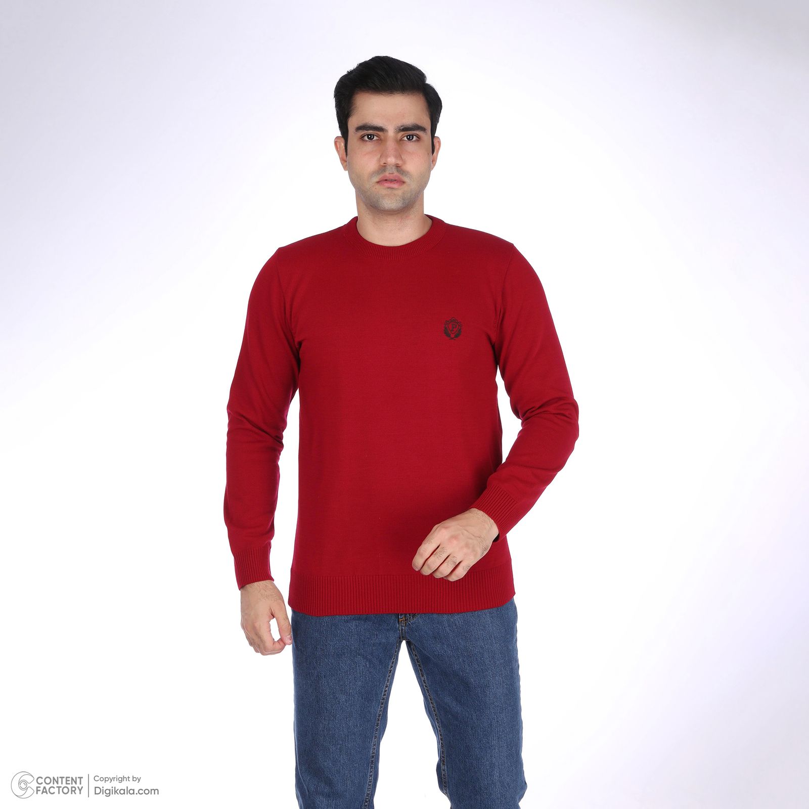 پلیور مردانه تریکو پاییزان مدل PR700 - - 85