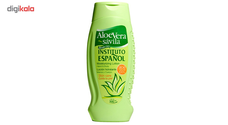 لوسیون بدن آبرسان اسپانول حاوی عصاره آلوئه ورا حجم 500 میلی لیتر