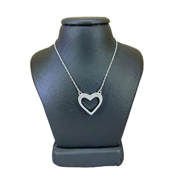 گردنبند نقره زنانه مدل شاخ گوزن کد 58966