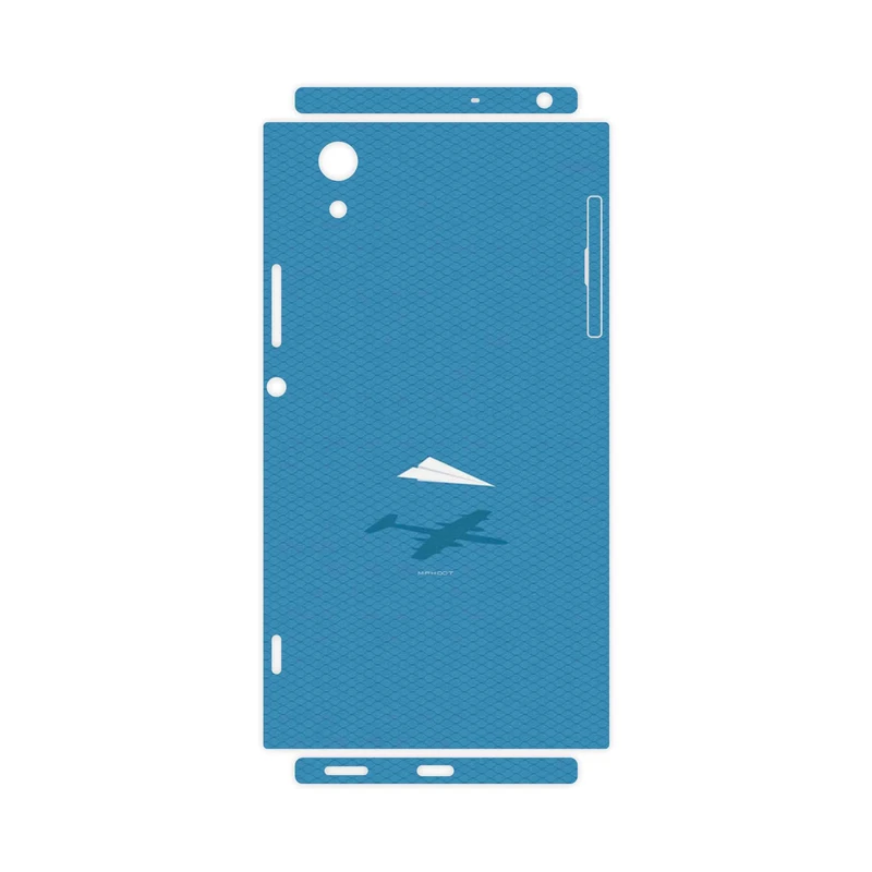برچسب پوششی ماهوت مدل Minimal Paper Airplane-FullSkin مناسب برای گوشی موبایل سونی Xperia XA1