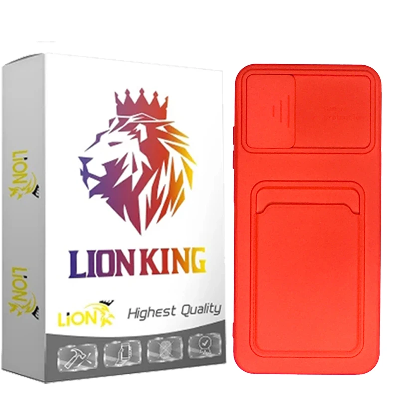 کاور لاین کینگ مدل sili-card مناسب برای گوشی موبایل سامسونگ Galaxy A22 4G / M32 4G