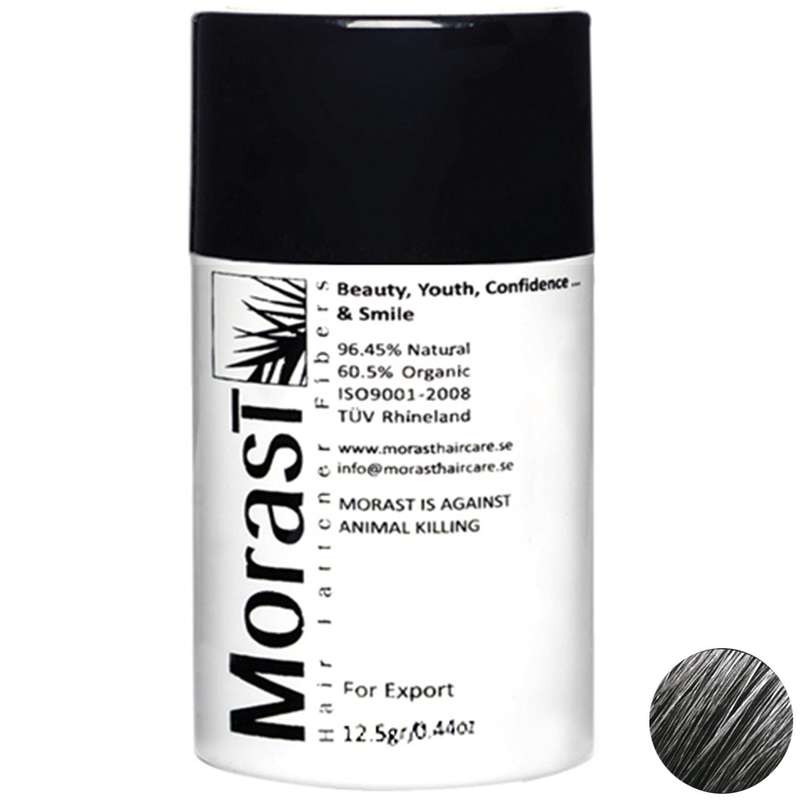 پودر پرپشت کننده مو مورست مدل Gray وزن 12.5 گرم رنگ طوسی