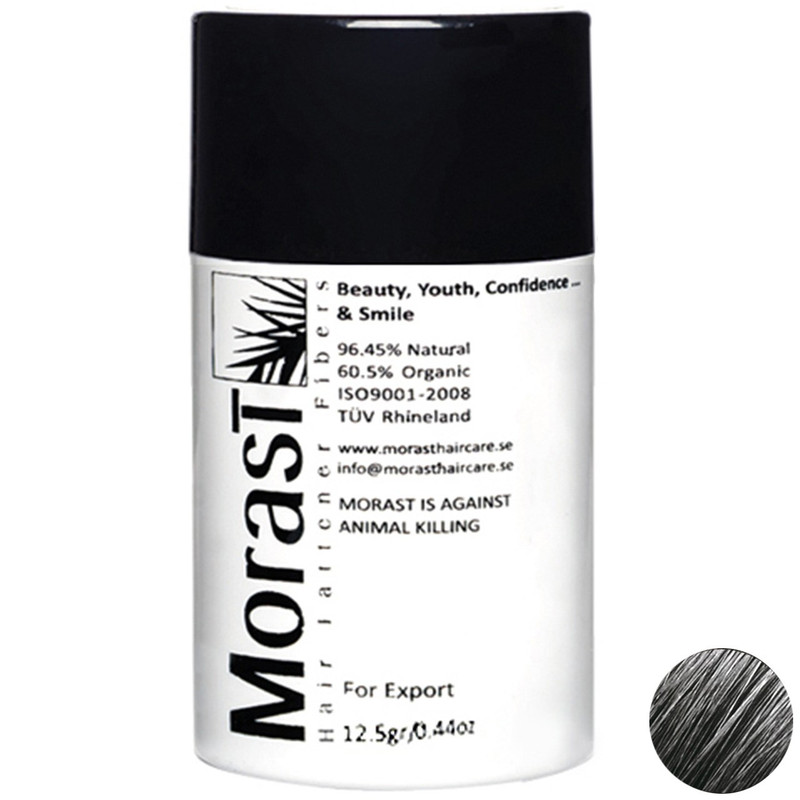 پودر پرپشت کننده مو مورست مدل Gray وزن 12.5 گرم رنگ طوسی