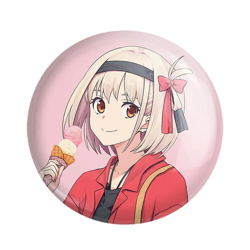 مگنت خندالو مدل چیساتو انیمه لیکوریس ریکویل Lycoris Recoil  کد 23071