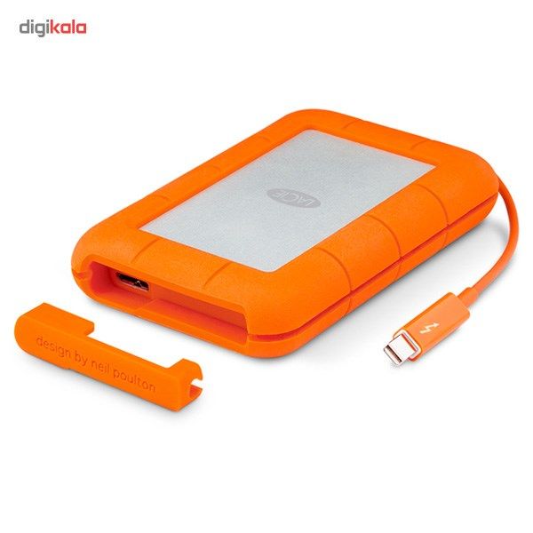 هارددیسک اکسترنال لسی مدل Rugged Thunderbolt And USB 3.0 ظرفیت دو ترابایت main 1 1
