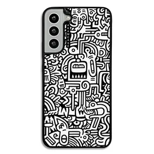 AKAM AMC-WSGS22P-DOODLE15 Cover For Samsung Galaxy S22 Plus