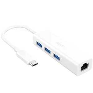 هاب سه پورت USB-C آکی مدل CB-C17