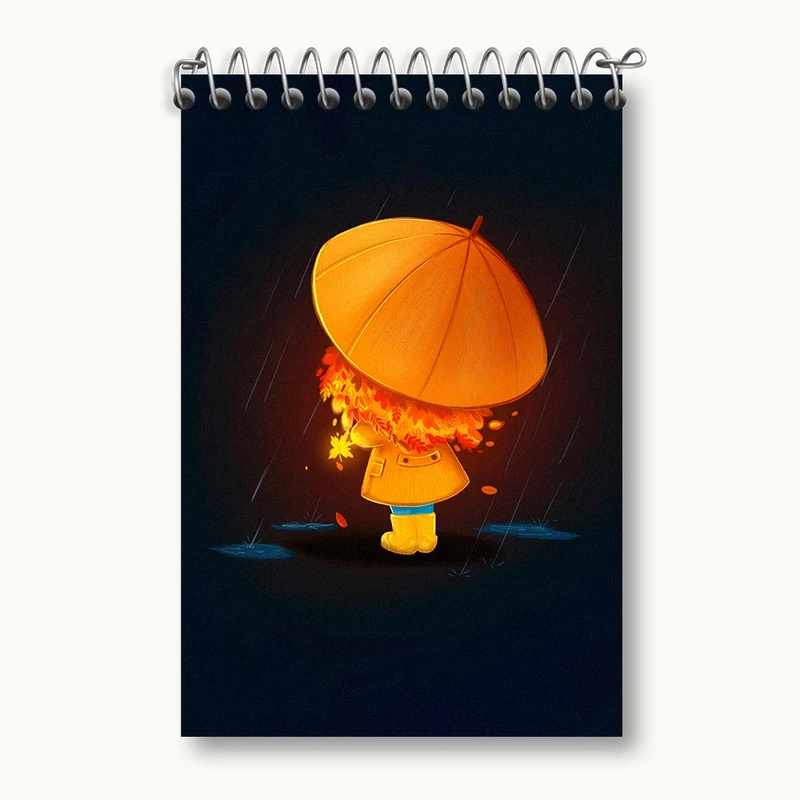 دفتر یادداشت 50 برگ خندالو مدل دخترانه کد F2257