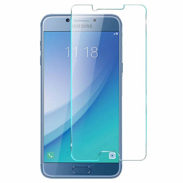 محافظ صفحه نمایش شیشه ای 9 اچ مناسب برای گوشی سامسونگ C5 Pro محافظ صفحه نمایش شیشه ای 9 اچ مناسب برای گوشی سامسونگ C5 Pro