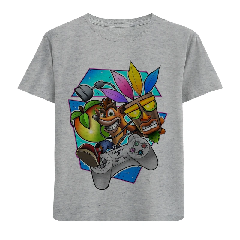 تی شرت آستین کوتاه پسرانه مدل کراش F851