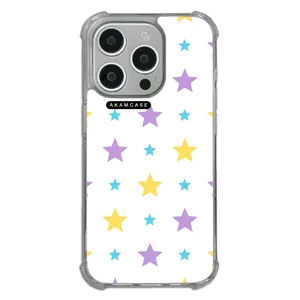 AKAM AMCWTA15PRO-PASTEL PATTERN9 Cover For Apple iPhone 15 Pro