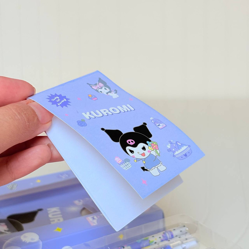 بسته لوازم تحریر مدل کرومی مجموعه 7 عددی