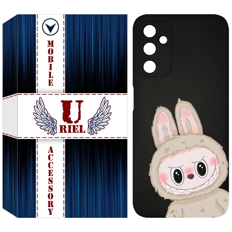 کاور یوریل مدل KSH کد 119 طرح عروسک لبوبو مناسب برای گوشی موبایل سامسونگ Galaxy M14