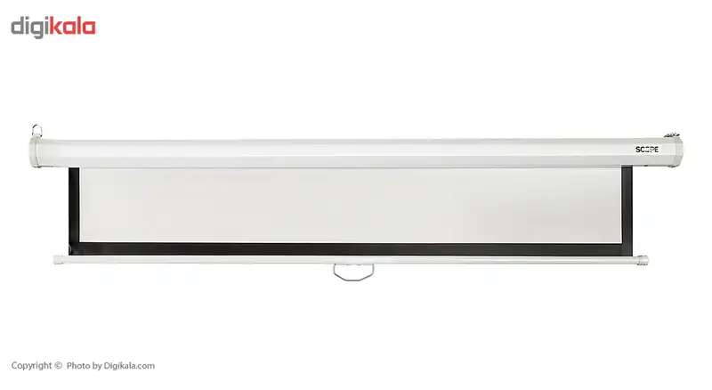 پرده نمایش دستی پروژکتور اسکوپ سایز 250cm