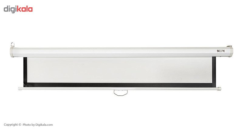 پرده نمایش دستی پروژکتور اسکوپ سایز 250cm 1