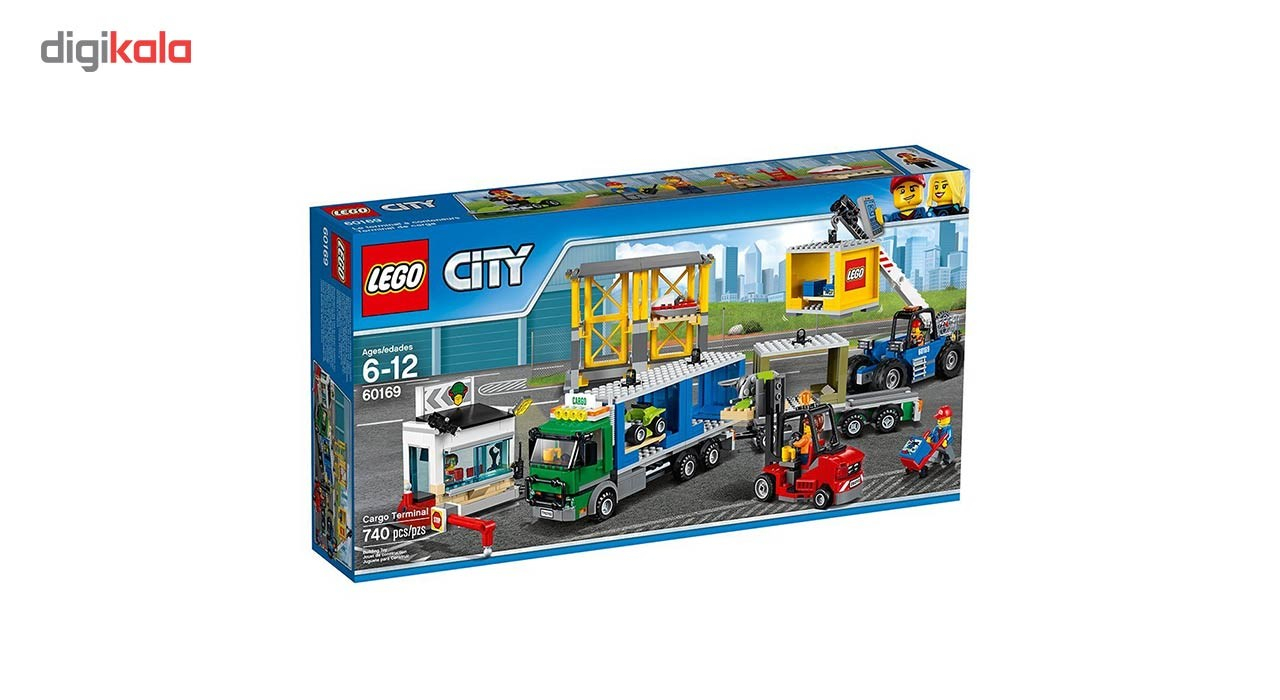 لگو سری City مدل Cargo Terminal 60169