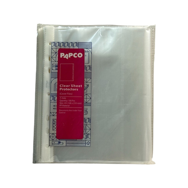 کاور کاغذ A5 پاپکو مدل A5-7PK بسته 100 عددی