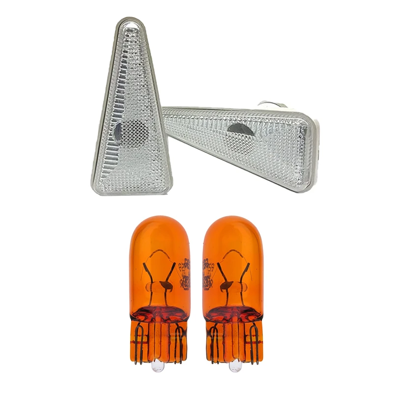 چراغ گلگیر خودرو آراکس یدک مدل AY-4811 مناسب برای پراید به همراه لامپ مجموعه 4 عددی