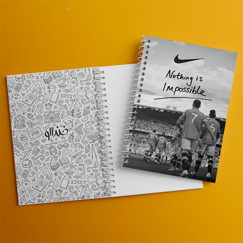 دفتر مشق 100 برگ خندالو طرح فوتبال (Football) کد F6888