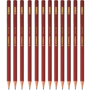 Stabilo Schwan 306 Black Pencil Pack of 12