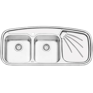 سینک ایلیا استیل مدل 4013L توکار سایز 51 × 116 سانتی متر